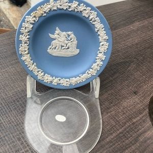 Wedgewood Jasperware Blue Miniature Collectors Dish